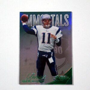 2012 Certified Immortals Emerald Green Drew Bledsoe #'d 1/5!! Patriots